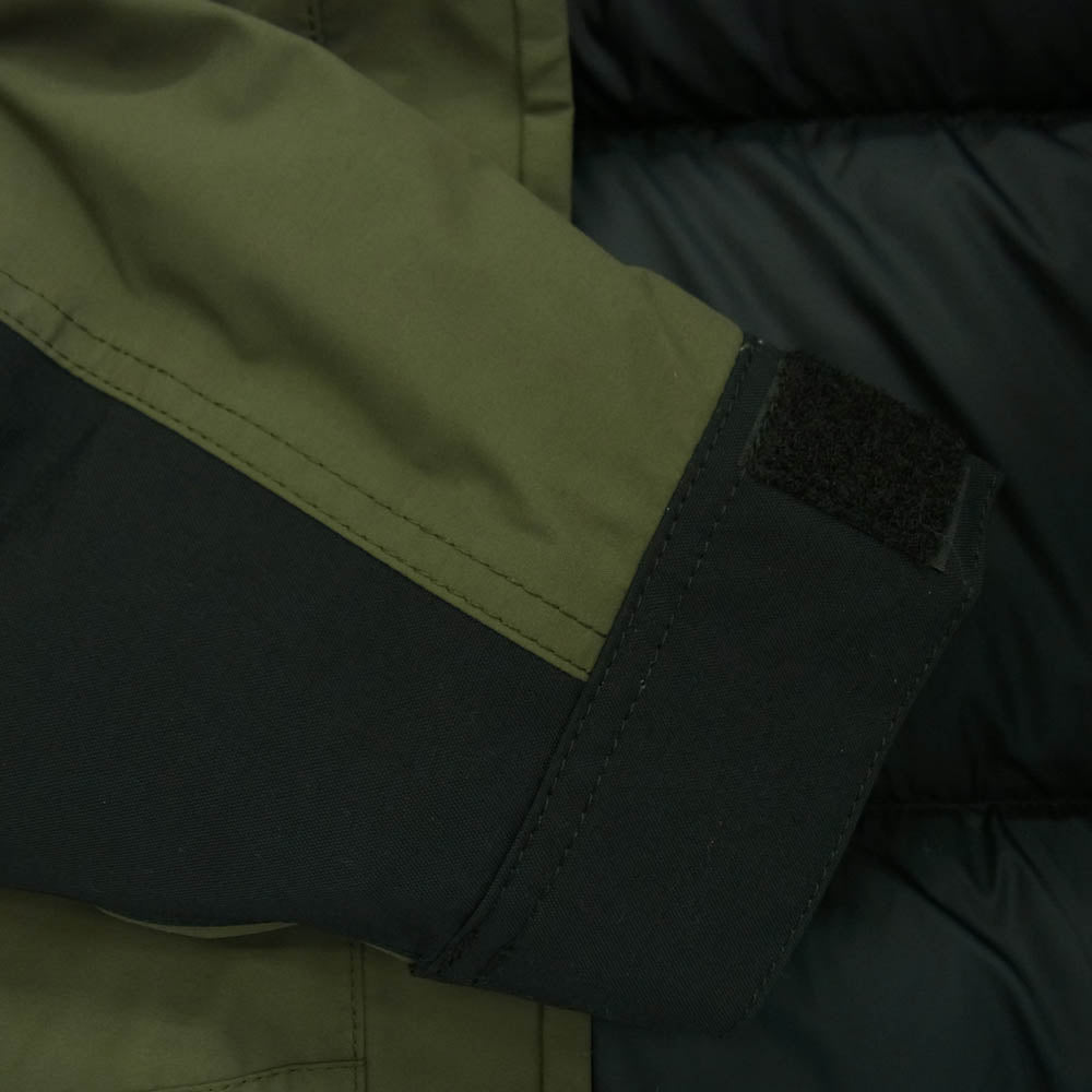THE NORTH FACE ノースフェイス ND91930 MOUNTAIN DOWN JACKET GORE-TEX ゴアテックス マウンテン ダウン ジャケット カーキ系 L【極上美品】【中古】