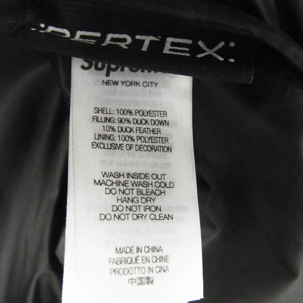 Supreme シュプリーム 24AW 700-Fill Down Lightweight Puffer Jacket ライトウェイト パファー ダウンジャケット ブラック系 L【中古】