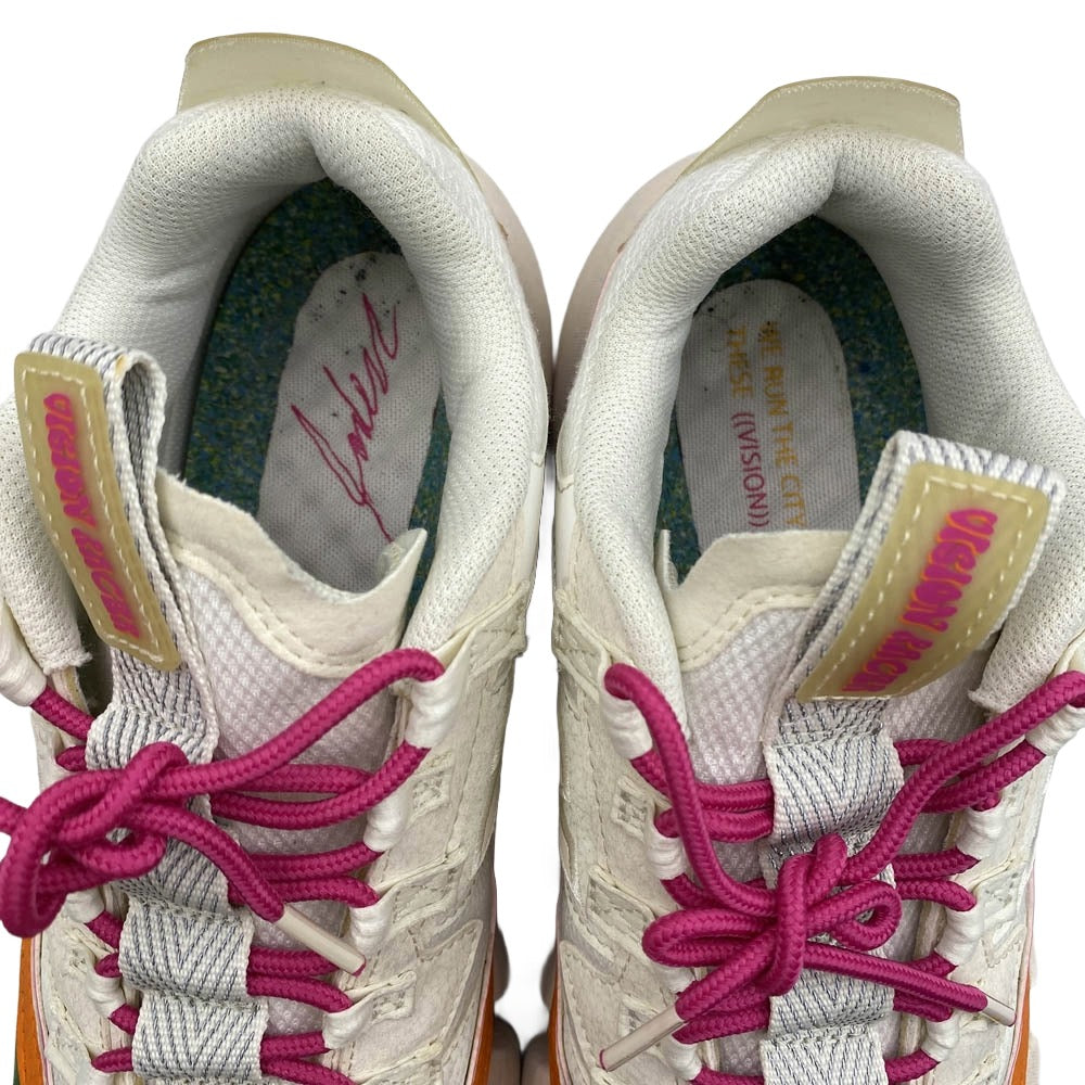 NEW BALANCE ニューバランス MSVRCJWA × Jaden Smith Vision Racer White Multi ジェイデン・スミス ビジョンレーサー スニーカー ホワイト マルチ ベージュ系 27.5cm【中古】