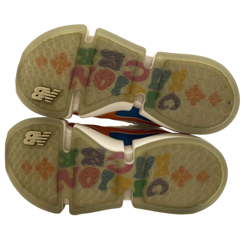 NEW BALANCE ニューバランス MSVRCJWA × Jaden Smith Vision Racer White Multi ジェイデン・スミス ビジョンレーサー スニーカー ホワイト マルチ ベージュ系 27.5cm【中古】