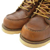 RED WING レッドウィング USA製 6 inch Classic Moc 875 6インチ クラシックモック 7HOLE モックトゥ ワークブーツ Ｕチップ ライトブラウン系 8.5 E【中古】