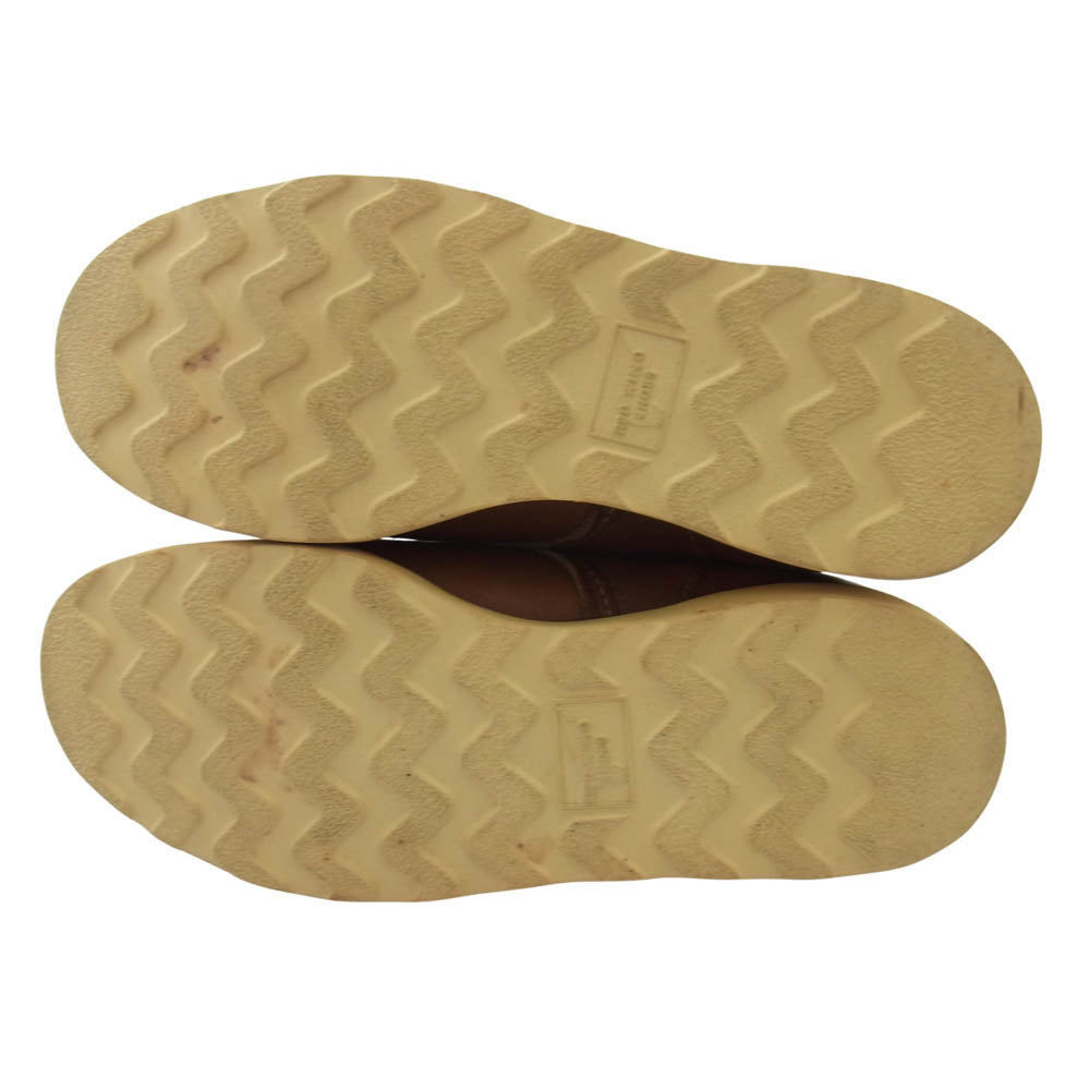 RED WING レッドウィング USA製 6 inch Classic Moc 875 6インチ クラシックモック 7HOLE モックトゥ ワークブーツ Ｕチップ ライトブラウン系 8.5 E【中古】