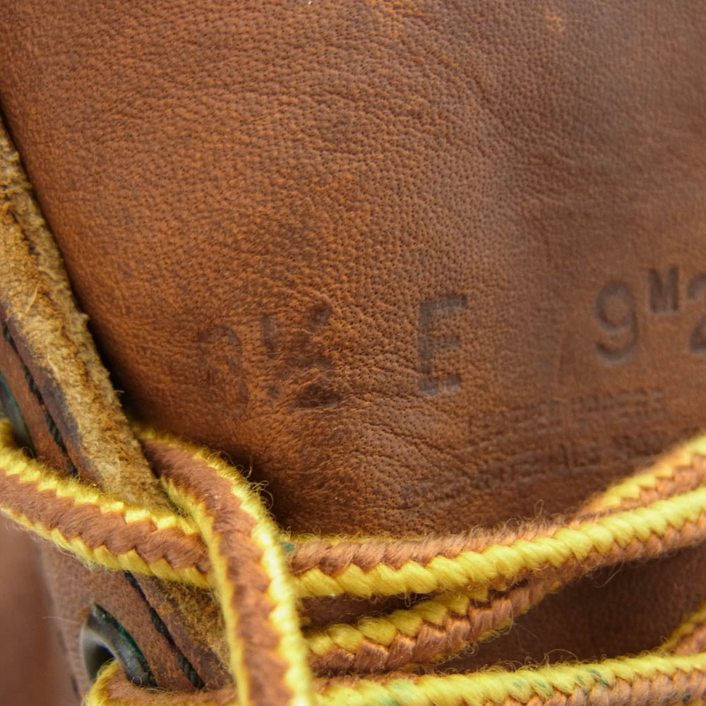 RED WING レッドウィング USA製 6 inch Classic Moc 875 6インチ クラシックモック 7HOLE モックトゥ ワークブーツ Ｕチップ ライトブラウン系 8.5 E【中古】