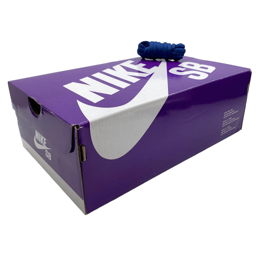 NIKE ナイキ DX5549-400 × Why So Sad? SB Dunk Low【フェイクバスターズ鑑定済】 Coastal Blue Speed Yellow-University Red ワイ ソー サッド? SB ダンクロー コースタルブルー スピードイエロー ユニバーシティレッド スニーカー ブルー系 27cm【美品】【中古】