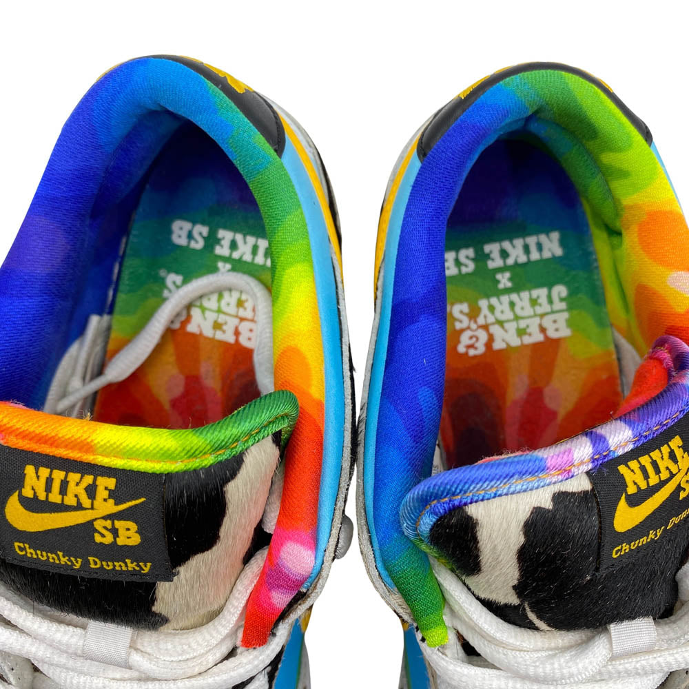 NIKE ナイキ CU3244-100 × BEN & JERRY'S 【フェイクバスターズ鑑定済】SB Dunk Low Chunky Dunky ベン & ジェリーズ SB ダンク ロー チャンキーダンキー スニーカー マルチカラー系 27cm【美品】【中古】