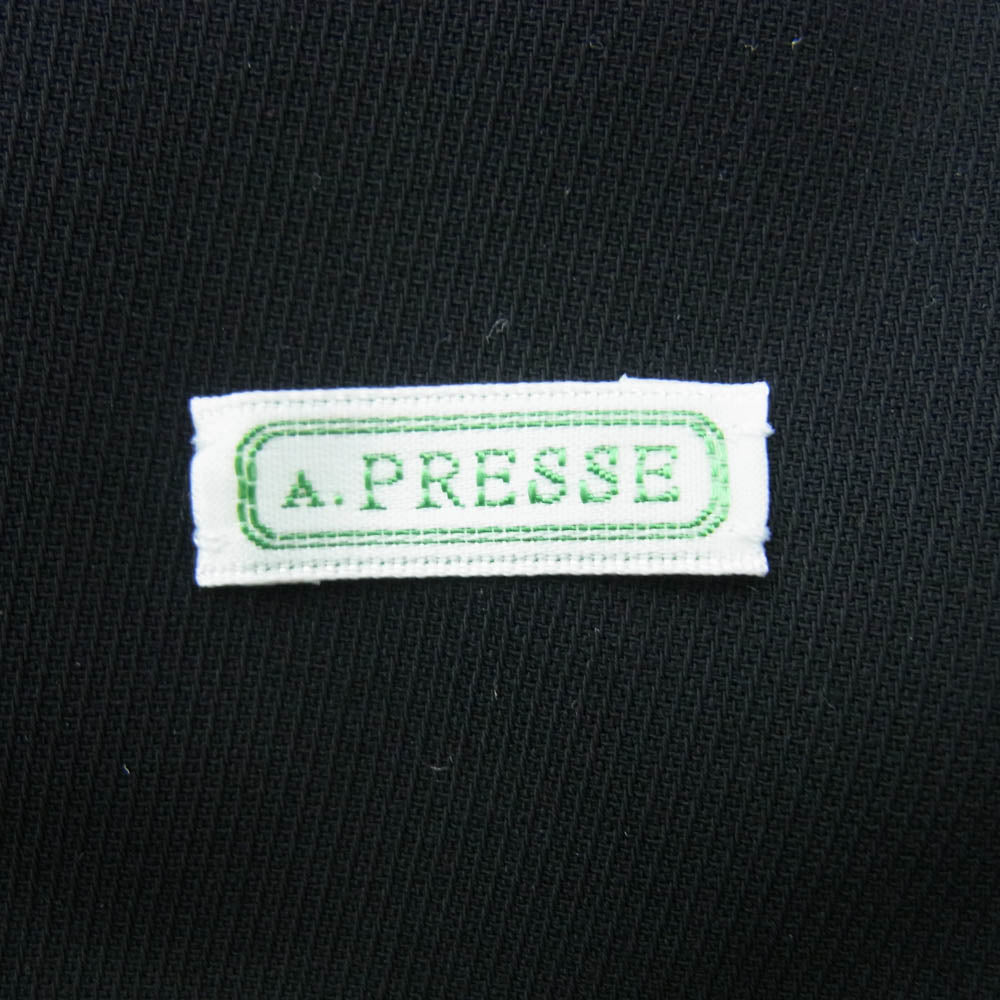 A.PRESSE アプレッセ 25SS 25SAP-01-28H Double Breasted Jacket ダブルブレステッドジャケット ジャケット ブラック系 3【中古】
