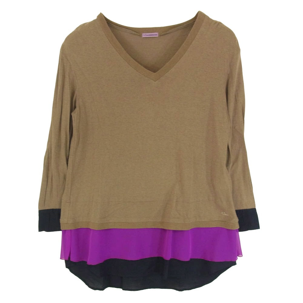 UNDERCOVER アンダーカバー SueUNDERCOVER レイヤード カットソー マルチカラー系 1【中古】