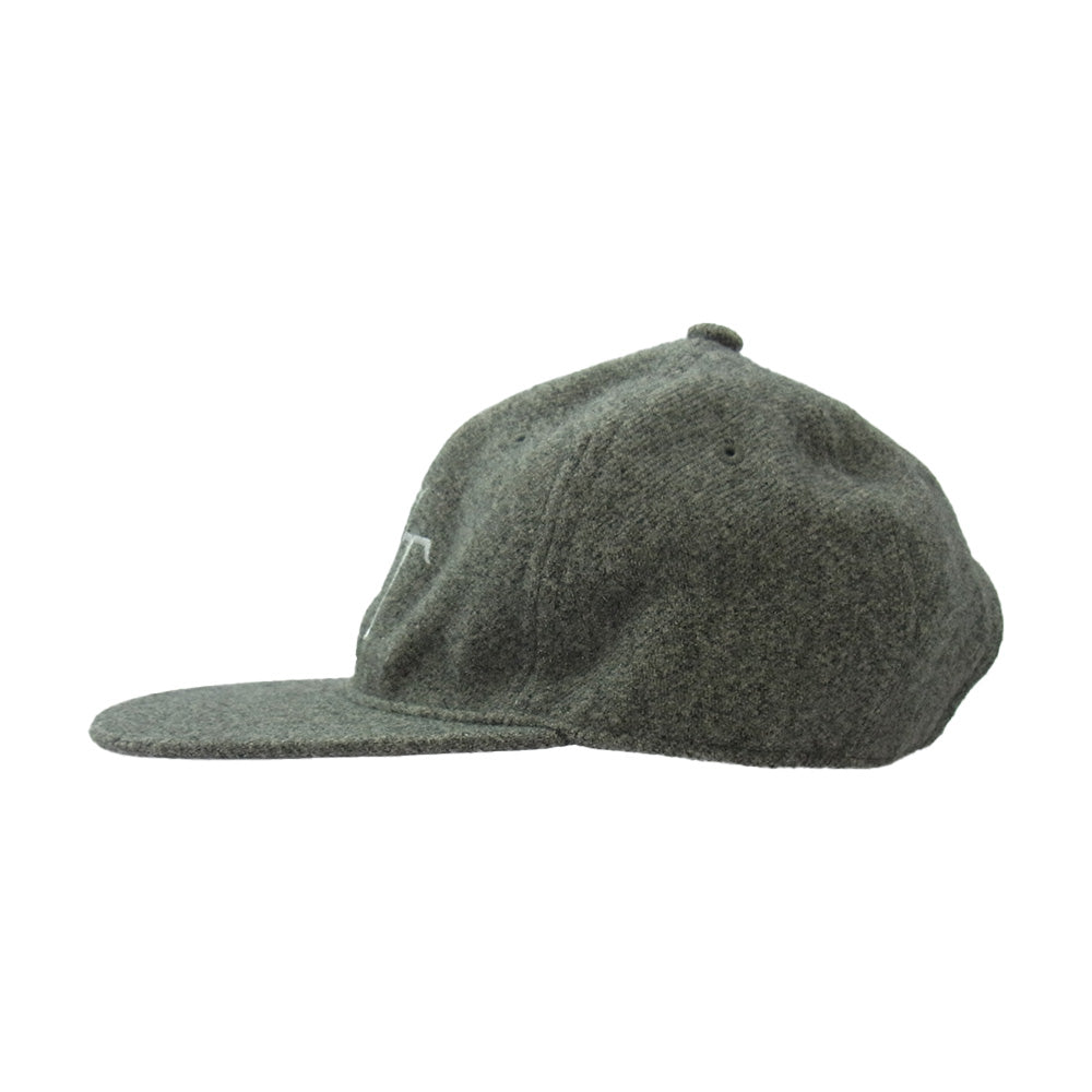 WTAPS ダブルタップス 24AW 242HCDT-HT12 03 CAP POLY TWILL ツイル ポリエステル WT刺繍 ロゴ キャップ グレー系 X00【中古】