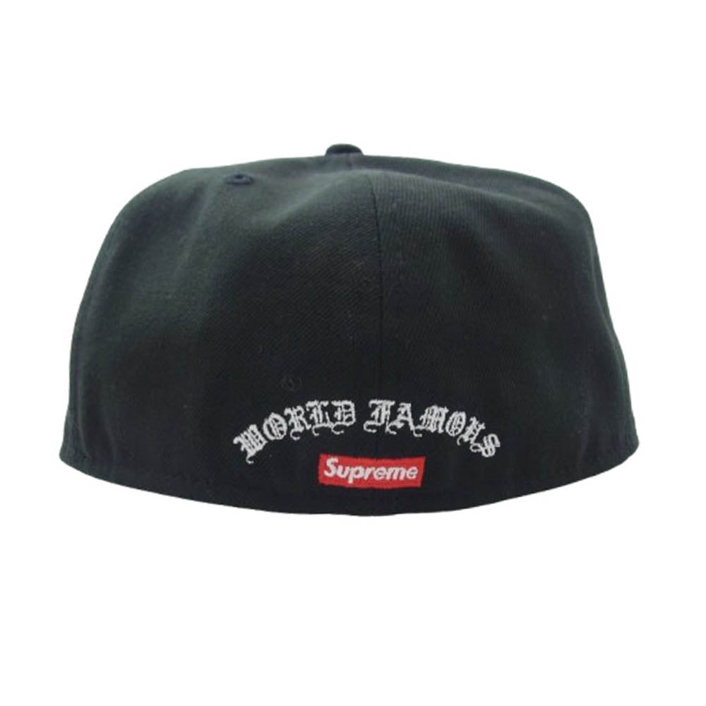 Supreme シュプリーム 24SS Gold Cross S Logo New Era ゴールド クロス エス ロゴ ニューエラ キャップ 帽子 ブラック系【中古】
