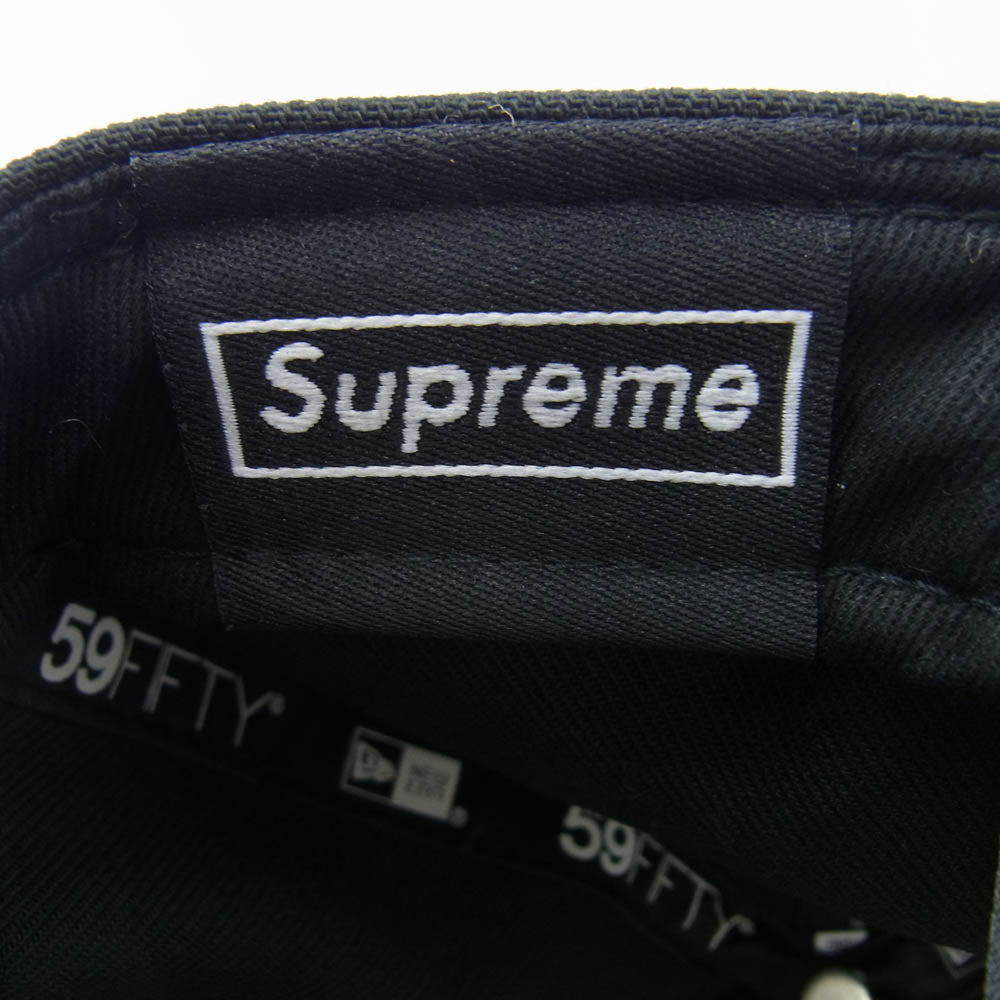 Supreme シュプリーム 24SS Gold Cross S Logo New Era ゴールド クロス エス ロゴ ニューエラ キャップ 帽子 ブラック系【中古】
