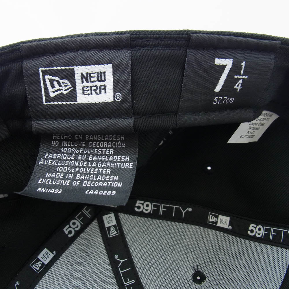 Supreme シュプリーム 24SS Gold Cross S Logo New Era ゴールド クロス エス ロゴ ニューエラ キャップ 帽子 ブラック系【中古】