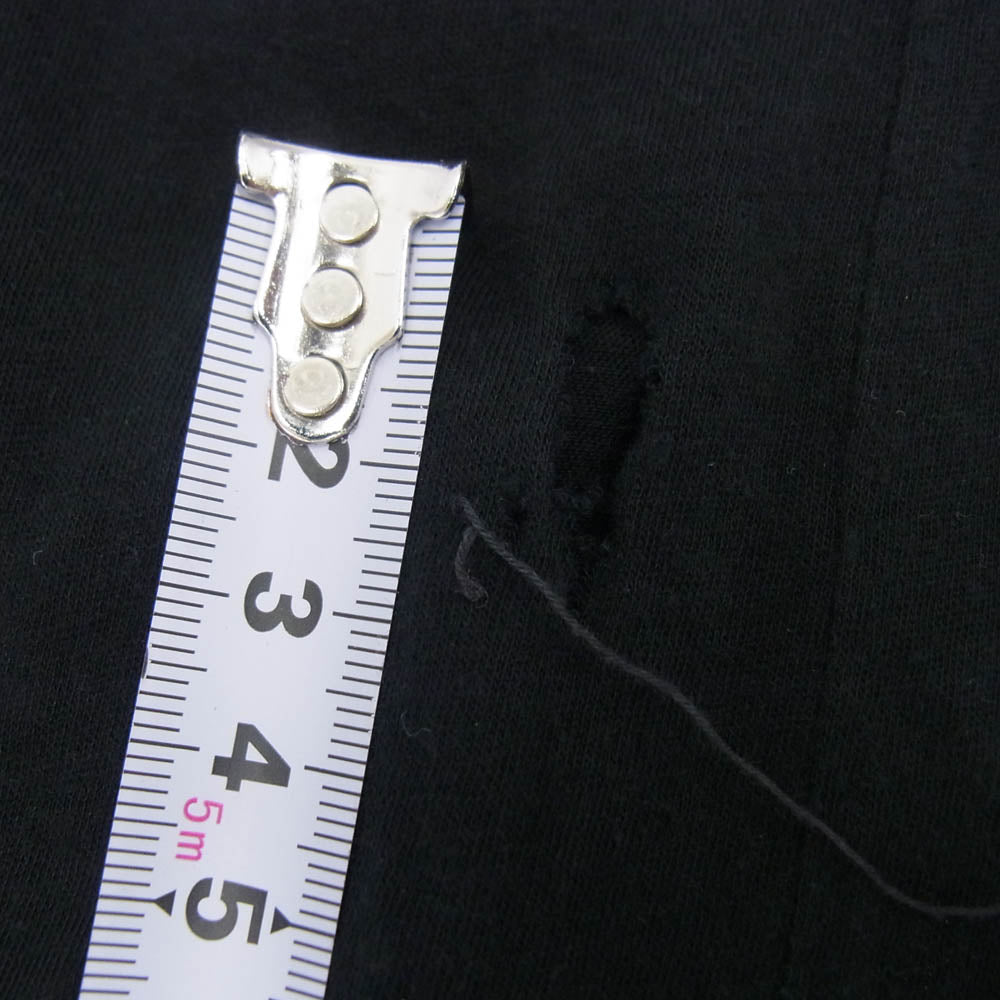 ルグランブルー CARDI/STL コットン カシミヤ ロング カーディガン ブラック系 2【中古】