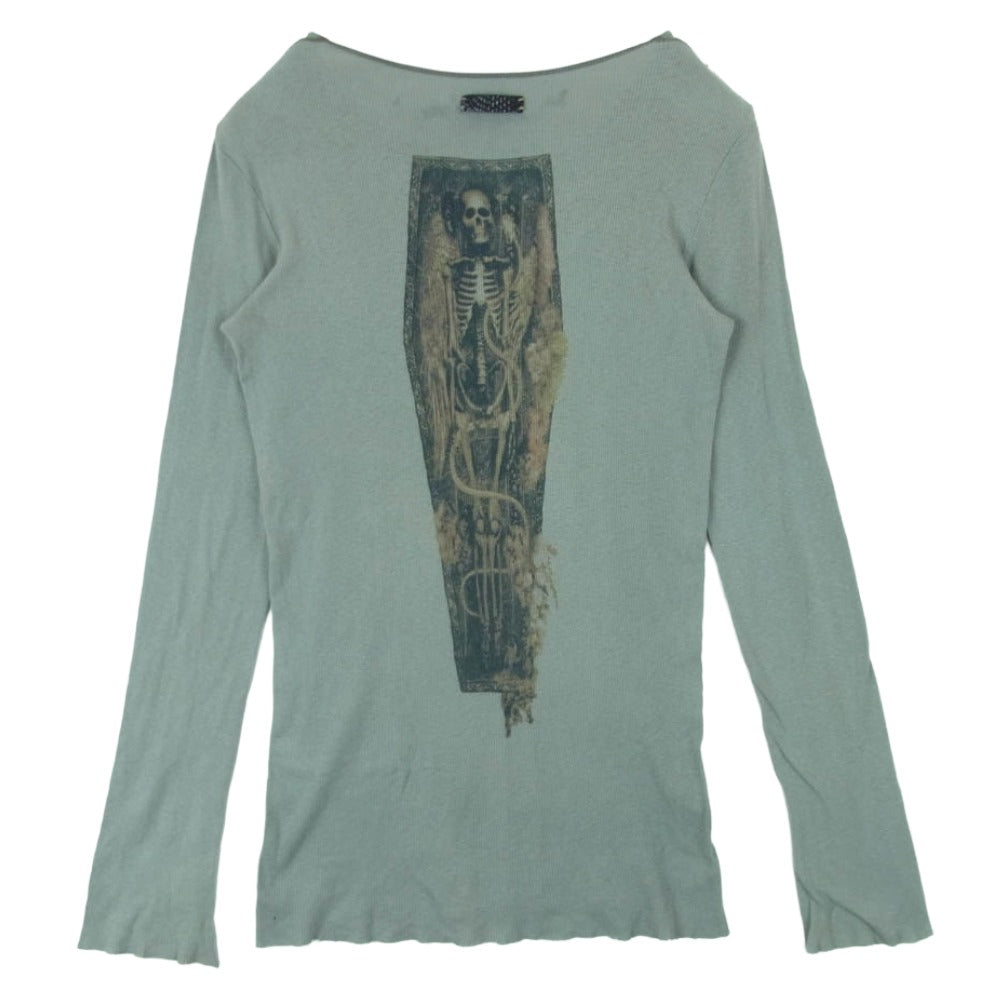 イフシックスワズナイン REBIRTH-LSC 長袖 Tシャツ ロングスリーブ カットソー 日本製 グレー系 3【中古】