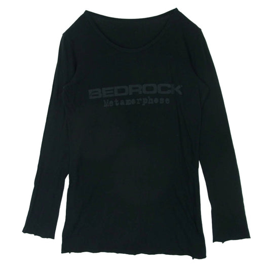 イフシックスワズナイン MANIAC CORP BEDROCK-5 長袖 Tシャツ ロングスリーブ カットソー ブラック系 1【中古】