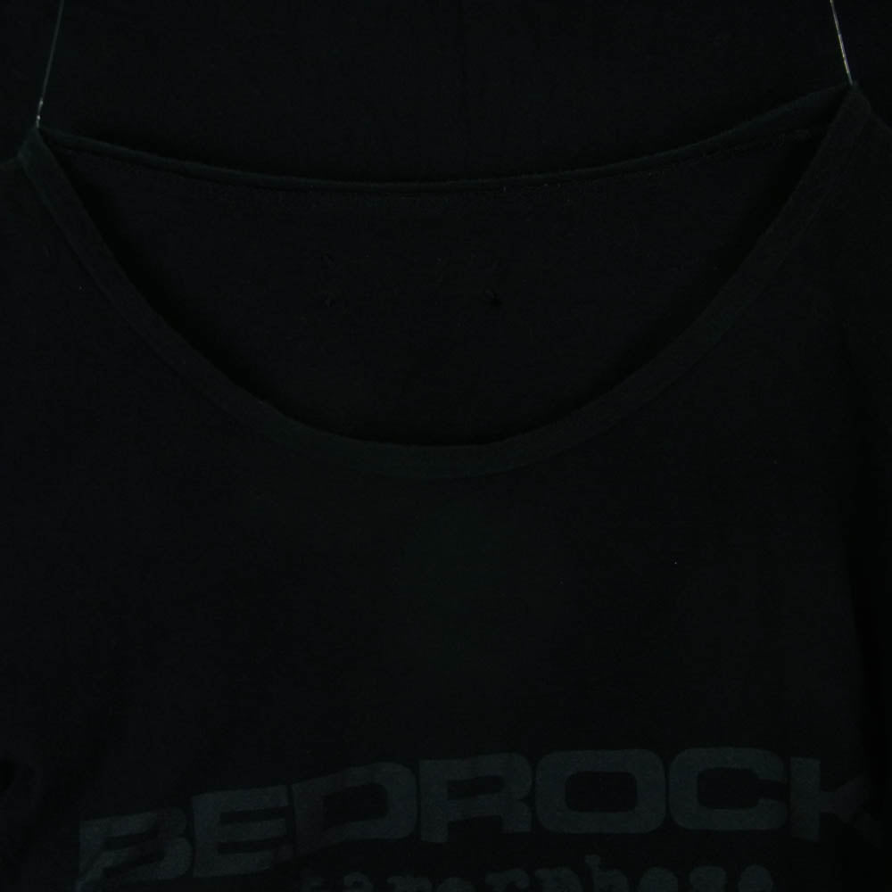 イフシックスワズナイン MANIAC CORP BEDROCK-5 長袖 Tシャツ ロングスリーブ カットソー ブラック系 1【中古】