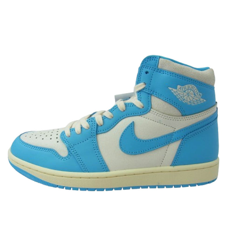 NIKE ナイキ DZ5485-402 Air Jordan 1 Retro High OG UNC Reimagined エアジョーダン1 レトロ ハイ OG "UNC リイマジンド スニーカー ライトブルー系 27.5cm【新古品】【未使用】【中古】