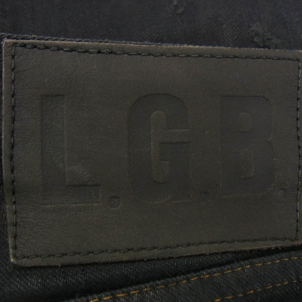 ルグランブルー S-WOLF ブーツカット ダメージ加工 パンツ ブラック系 不明【中古】