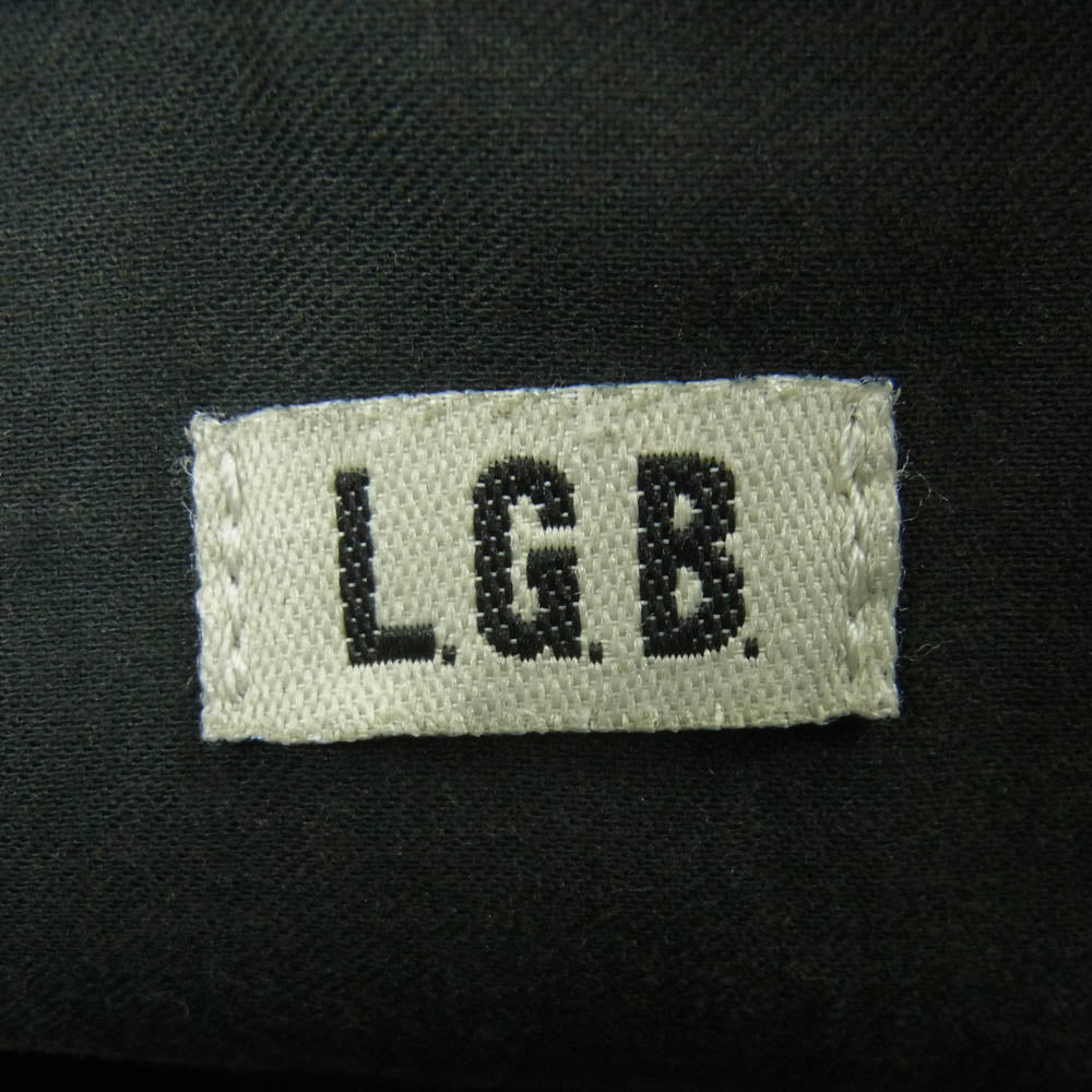 ルグランブルー BEDROCK/LE BAG レザー トート バッグ 日本製 ブラック系 F【中古】