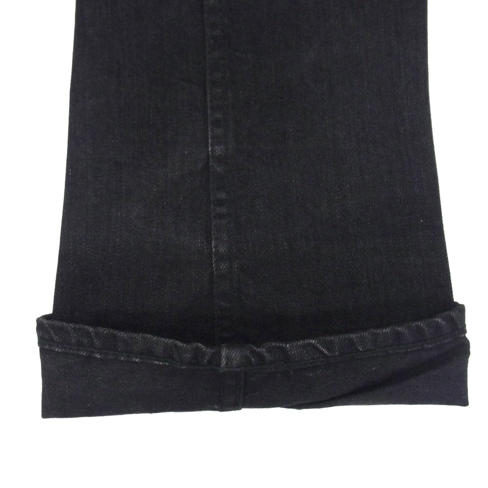 ルグランブルー lgb wolf flare denim pants フレア パンツ デニム ブラック系 28【中古】