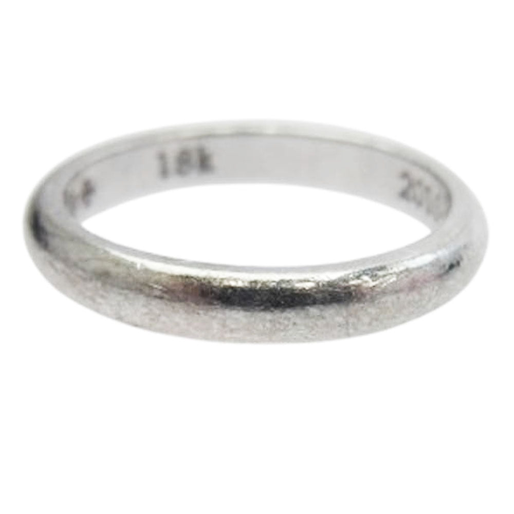 CHROME HEARTS クロムハーツ（原本無） 18KWG WEDDING BAND ウエディング バンド リング シルバー系 12.5号【中古】