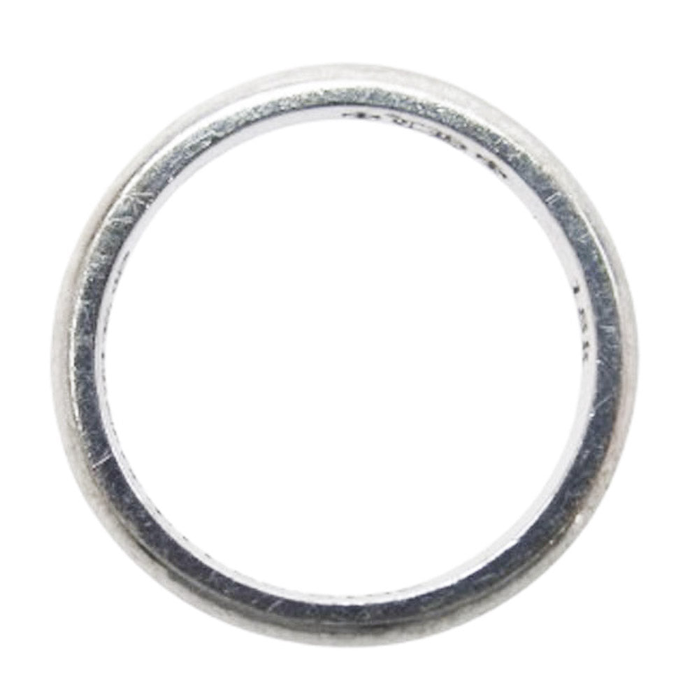 CHROME HEARTS クロムハーツ（原本無） 18KWG WEDDING BAND ウエディング バンド リング シルバー系 12.5号【中古】