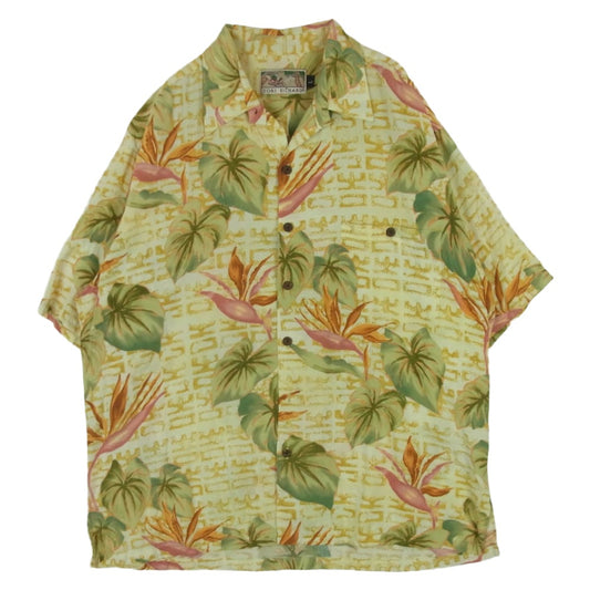 トリ リチャード USA製 アロハシャツ シャツ イエロー系 L【中古】