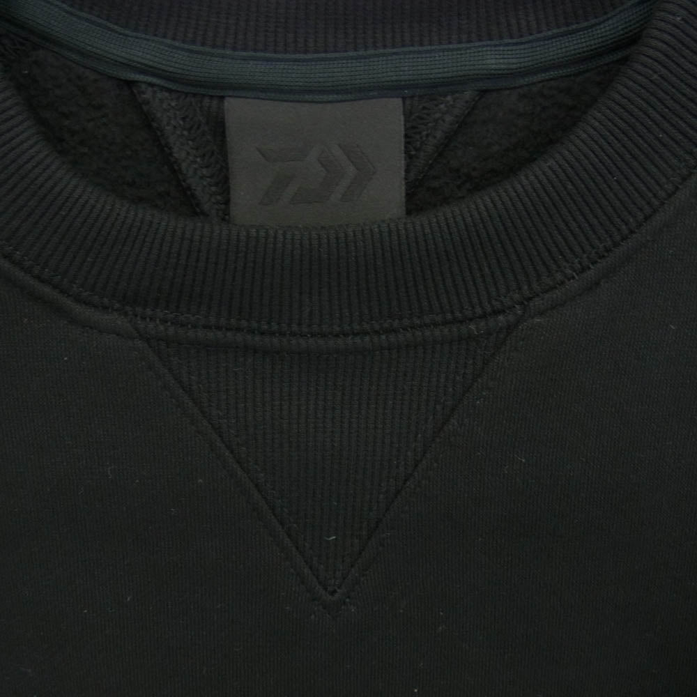 DAIWA PIER39 ダイワピア BE-51024W ダイワピア TECH SWEAT CREW FREEDOM SLEEVE ブラック系 M【新古品】【未使用】【中古】