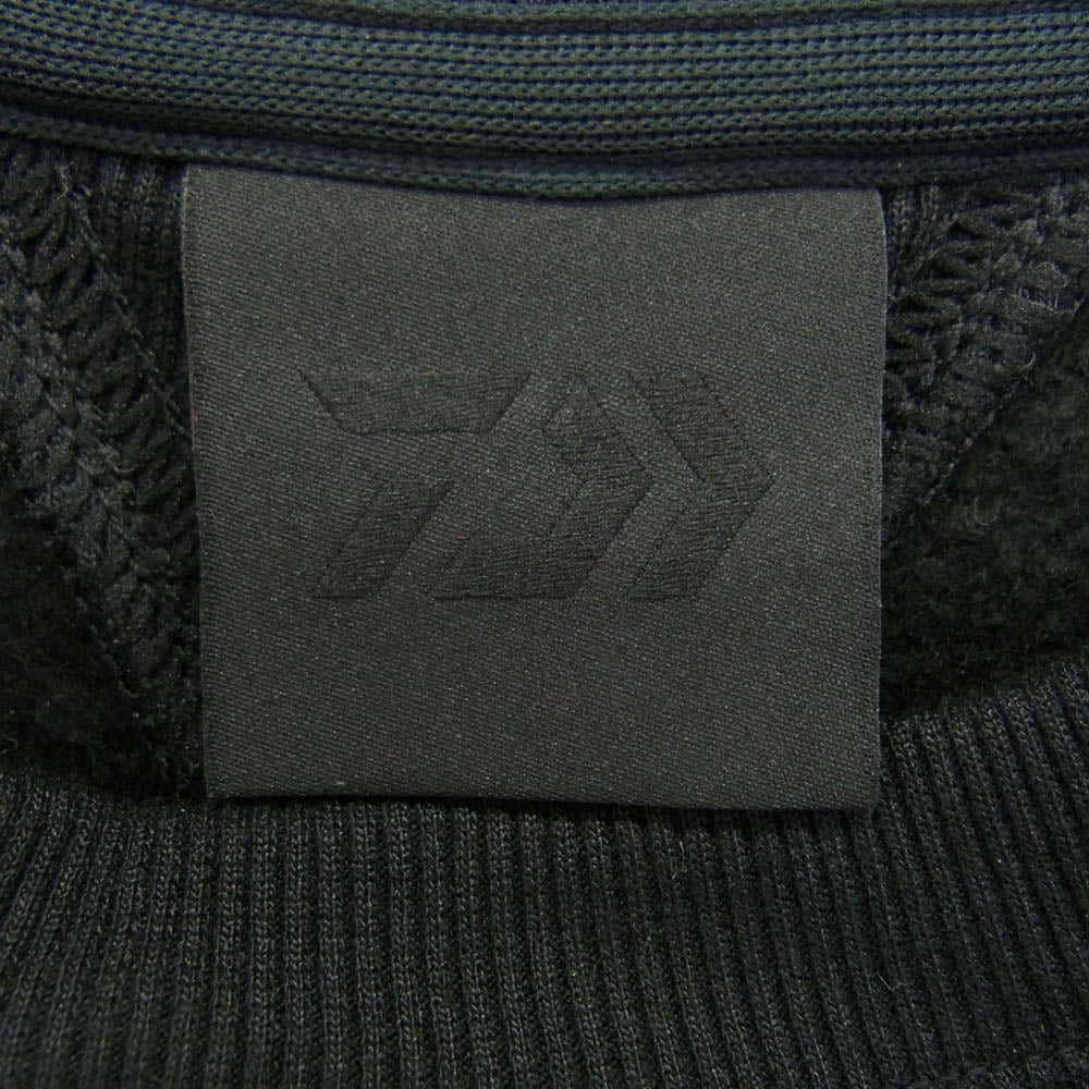 DAIWA PIER39 ダイワピア BE-51024W ダイワピア TECH SWEAT CREW FREEDOM SLEEVE ブラック系 M【新古品】【未使用】【中古】