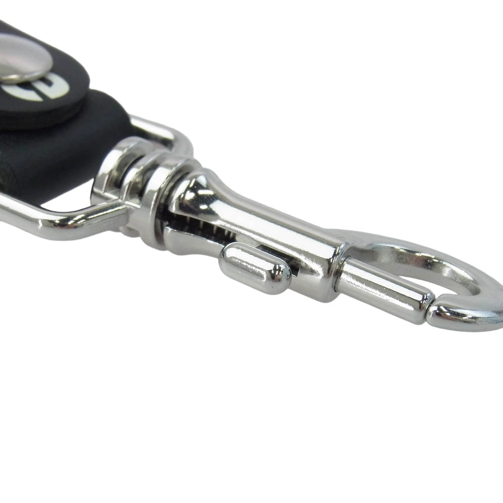 Supreme シュプリーム 21SS MADE IN ITALY Leather Key Loop レザー キーループ ベルトループ キーホルダー ブラック系【中古】