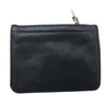 CHROME HEARTS クロムハーツ（原本無） ZPR CHNG 3×4 ダガージップ レザー ジッパー スクロールラベル チェンジパース コインケース 小銭入れ ブラック系【中古】