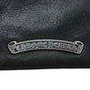 CHROME HEARTS クロムハーツ（原本無） ZPR CHNG 3×4 ダガージップ レザー ジッパー スクロールラベル チェンジパース コインケース 小銭入れ ブラック系【中古】