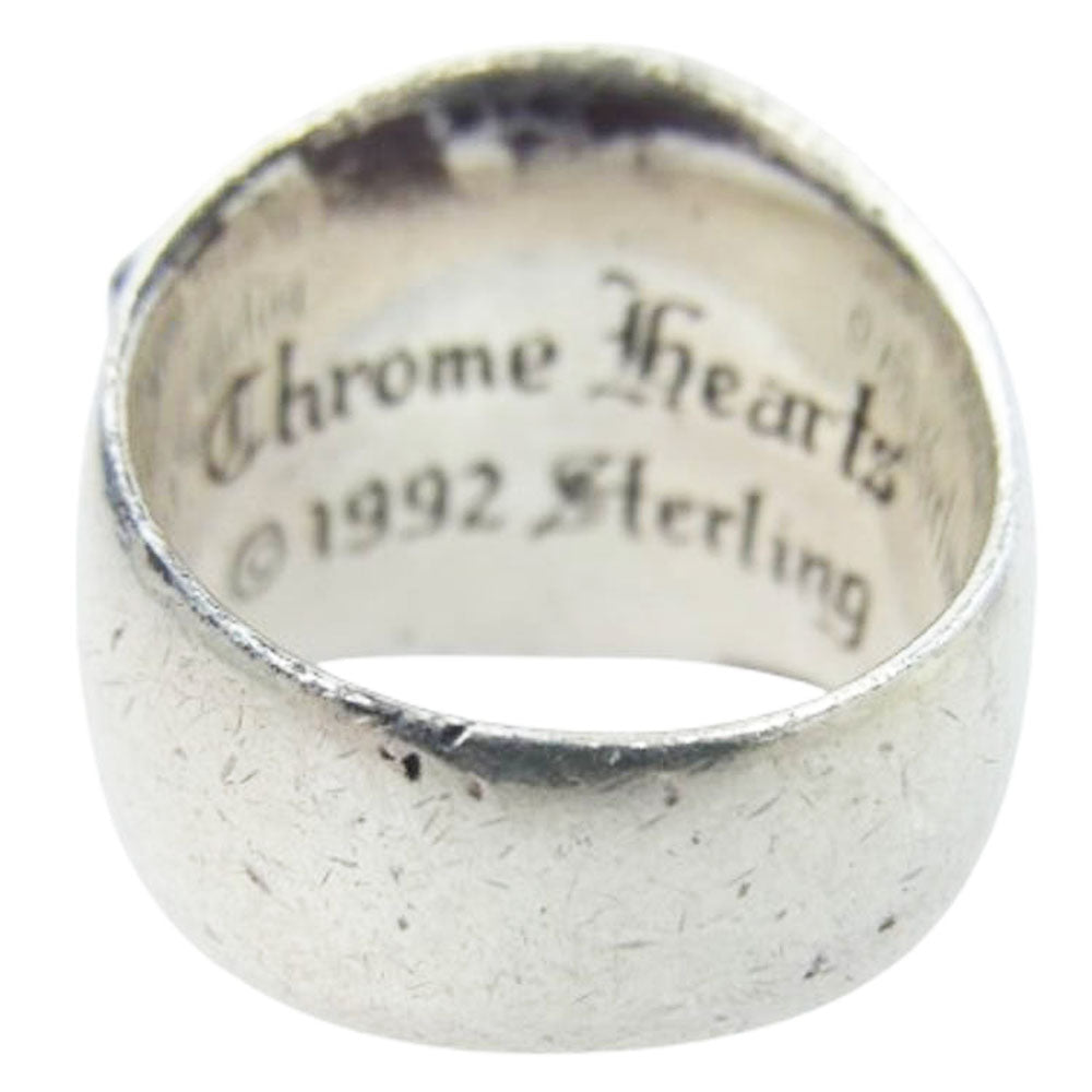 CHROME HEARTS クロムハーツ（原本無） KEEPER RING キーパーリング シルバー系 19.5号【中古】