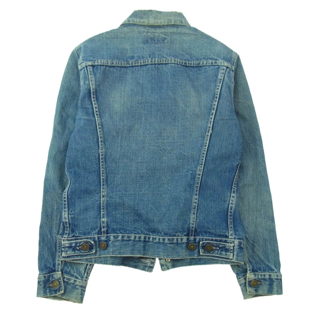 Levi's リーバイス 60s 70s 70505 4th 両面不均等V ボタン裏刻印347 デニムジャケット インディゴブルー系 不明【中古】