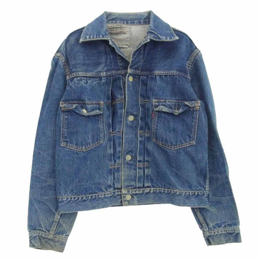 Levi's リーバイス 50s 60s 507XX 2nd トップボタン裏刻印17 デニム ジャケット インディゴブルー系【中古】