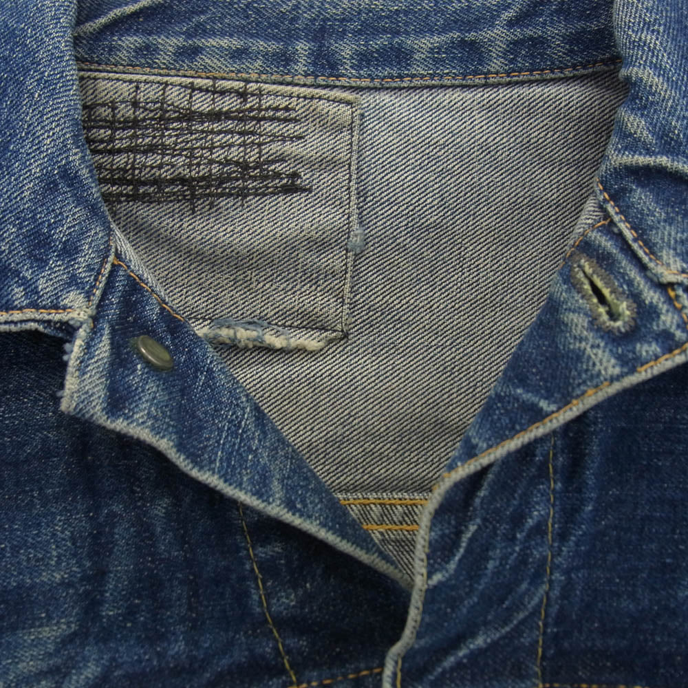 Levi's リーバイス 50s 60s 507XX 2nd トップボタン裏刻印17 デニム ジャケット インディゴブルー系【中古】
