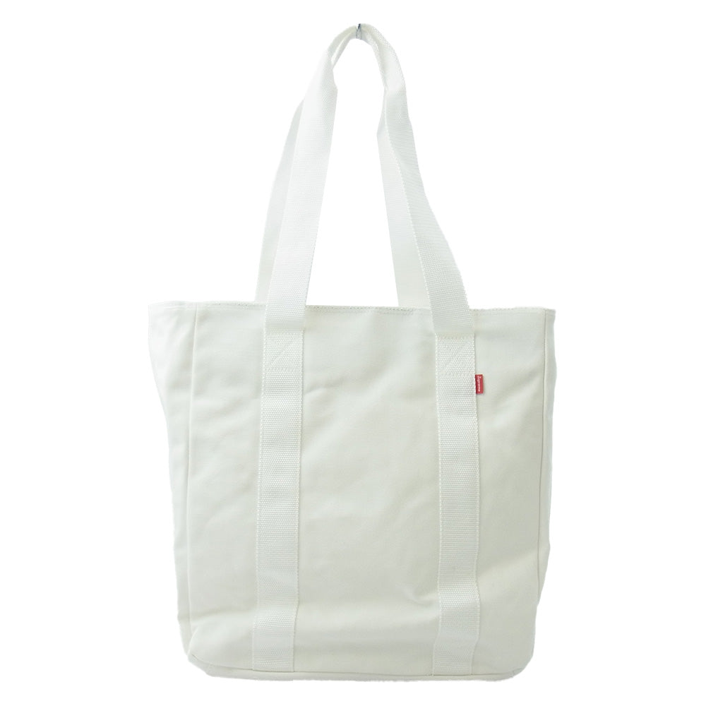 Supreme シュプリーム 20AW Canvas Tote キャンバス トート バッグ ホワイト系 Free【極上美品】【中古】