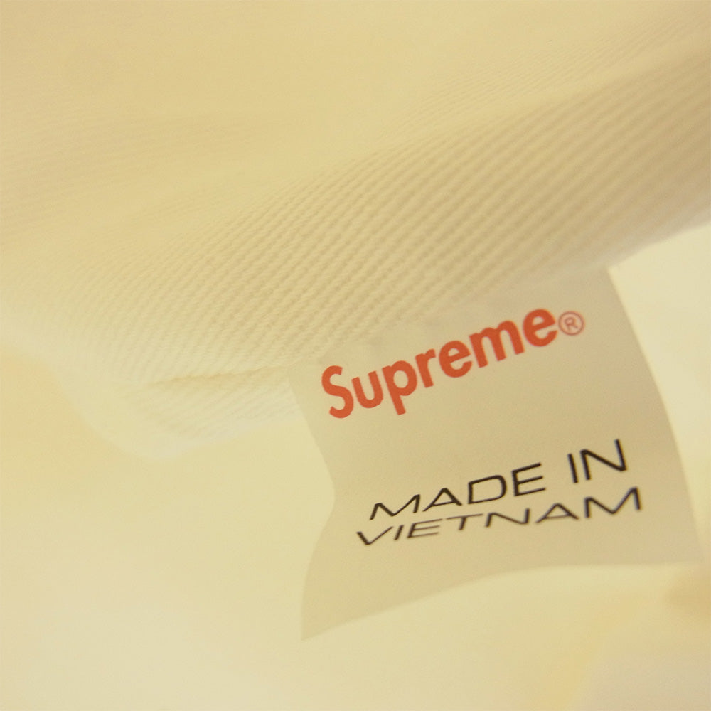 Supreme シュプリーム 20AW Canvas Tote キャンバス トート バッグ ホワイト系 Free【極上美品】【中古】