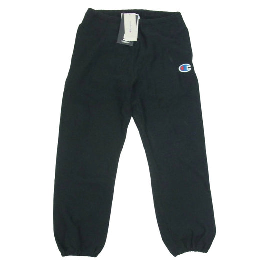 UNDERCOVER アンダーカバー UC1E4511 REVERSE WEAVE リバースウェーブ ビーズ刺繍 コットン 裏毛 スウェット パンツ ブラック系 M【新古品】【未使用】【中古】