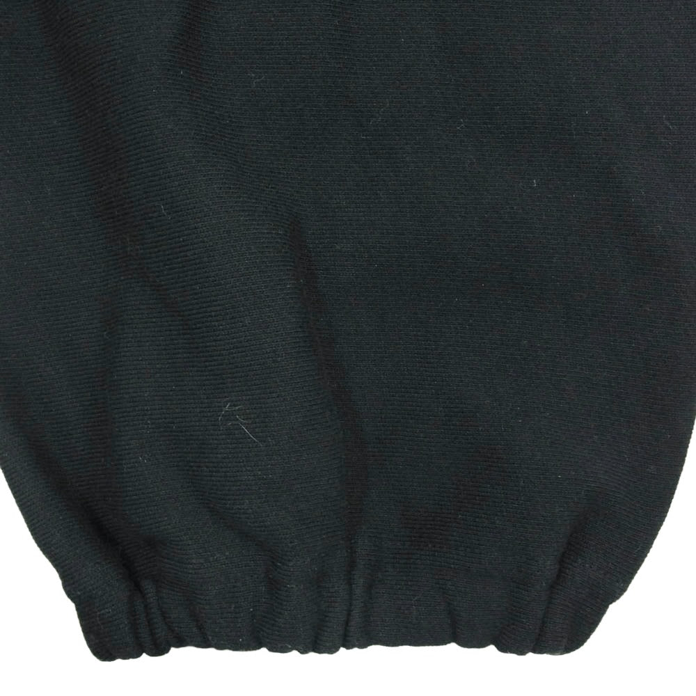 UNDERCOVER アンダーカバー UC1E4511 REVERSE WEAVE リバースウェーブ ビーズ刺繍 コットン 裏毛 スウェット パンツ ブラック系 M【新古品】【未使用】【中古】