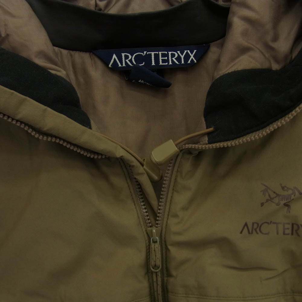 ARC'TERYX アークテリクス 16493 LEAF Cold WX Hoody LT リーフ コールド WX フーディー ジャケット ベージュ系 S/P【中古】