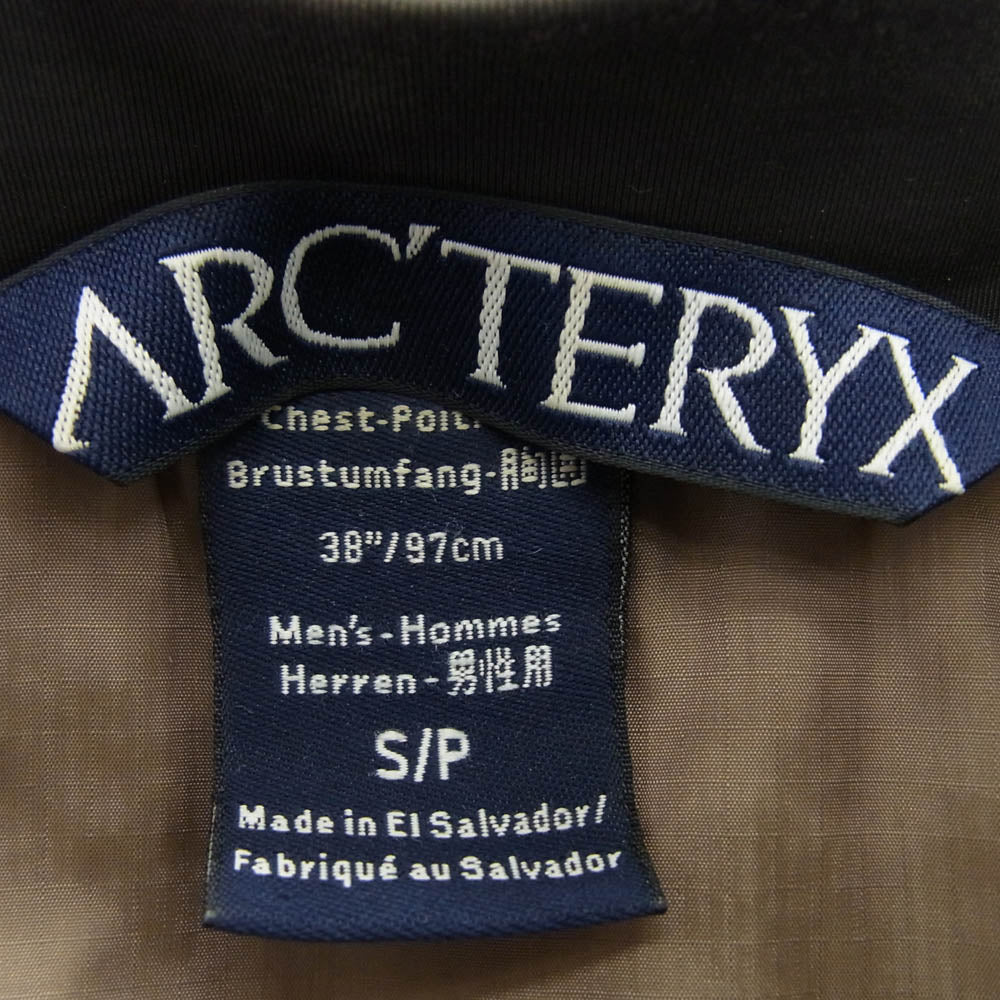 ARC'TERYX アークテリクス 16493 LEAF Cold WX Hoody LT リーフ コールド WX フーディー ジャケット ベージュ系 S/P【中古】