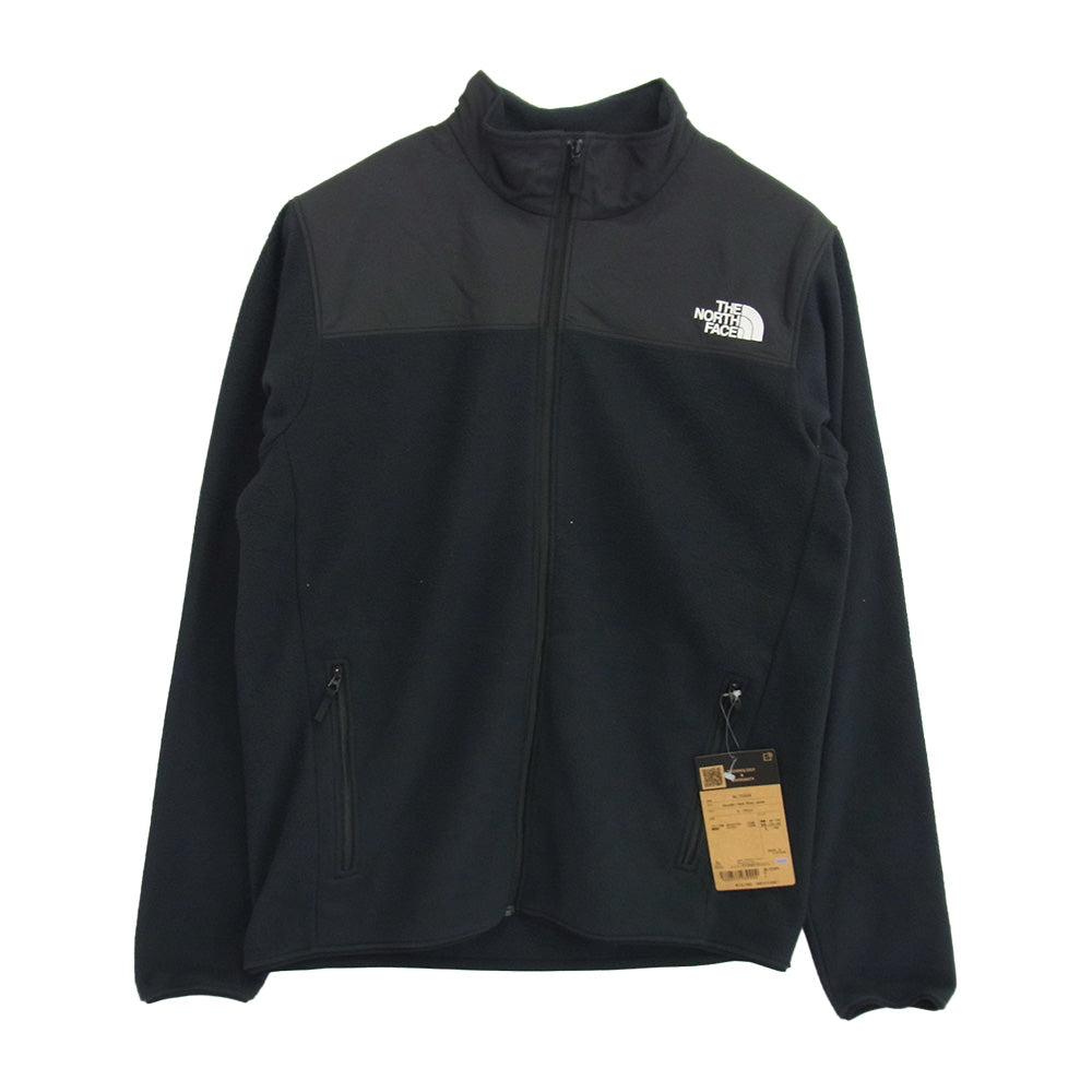 THE NORTH FACE ノースフェイス NL72304 Mountain Versa Micro JKT マウンテンバーサマイクロジャケット フリースジャケット ブラック系 L【美品】【中古】