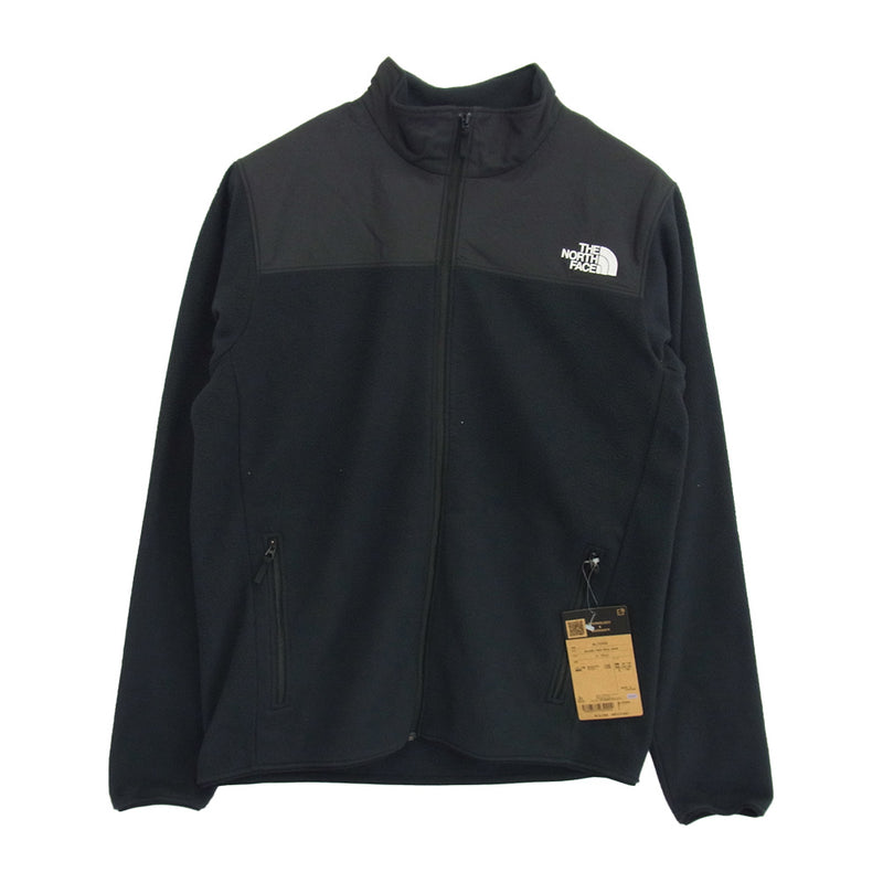 THE NORTH FACE ノースフェイス NL72304 Mountain Versa Micro JKT マウンテンバーサマイクロジャケット フリースジャケット ブラック系 L【美品】【中古】