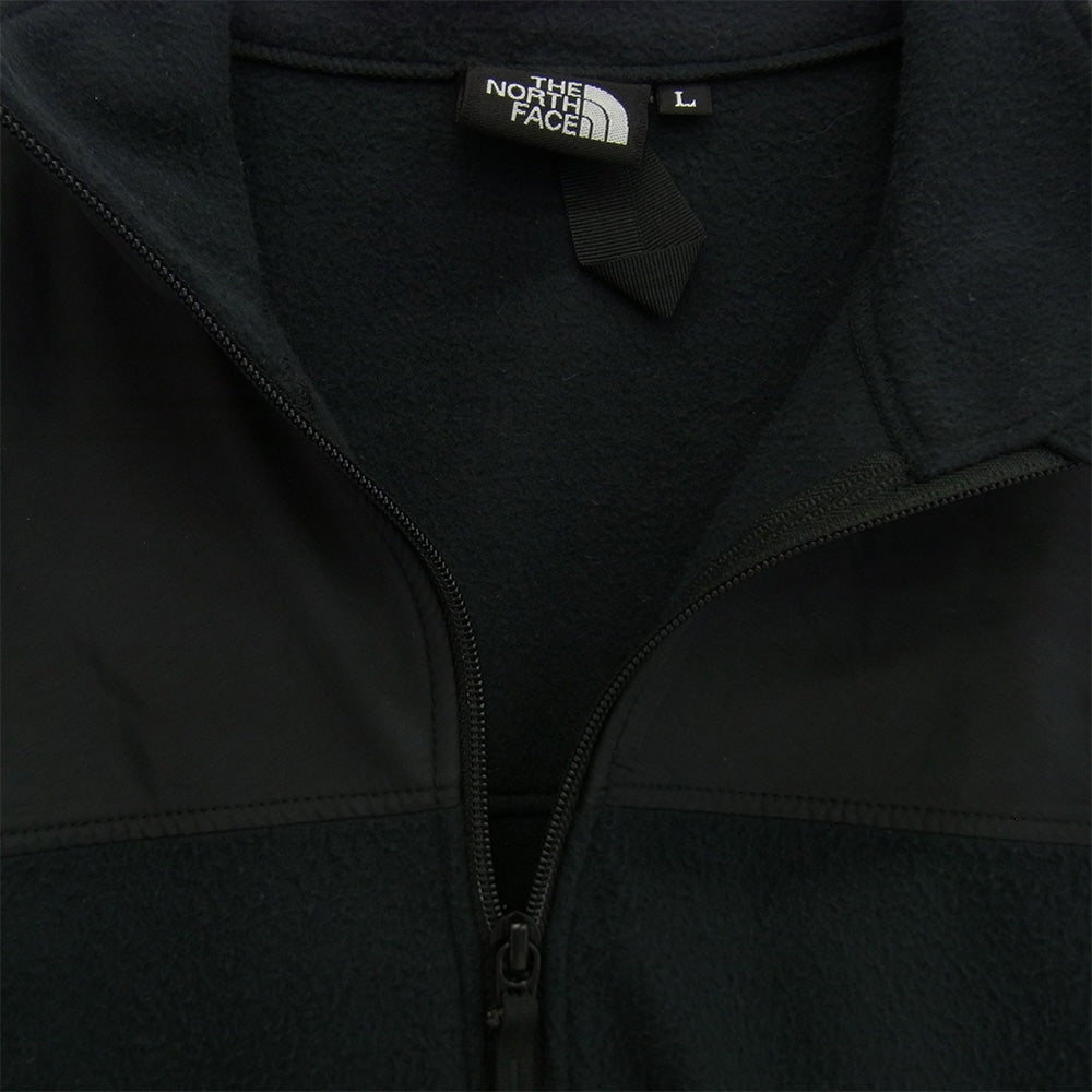 THE NORTH FACE ノースフェイス NL72304 Mountain Versa Micro JKT マウンテンバーサマイクロジャケット フリースジャケット ブラック系 L【美品】【中古】