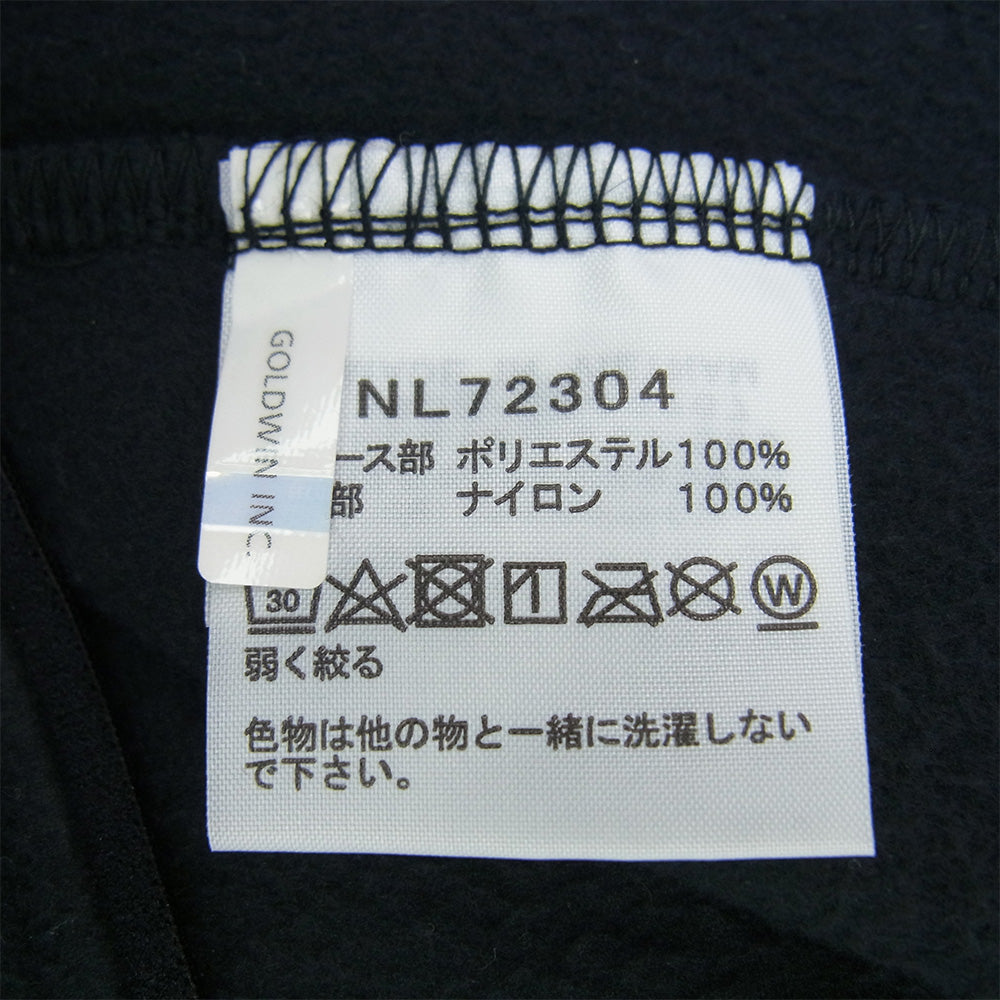 THE NORTH FACE ノースフェイス NL72304 Mountain Versa Micro JKT マウンテンバーサマイクロジャケット フリースジャケット ブラック系 L【美品】【中古】