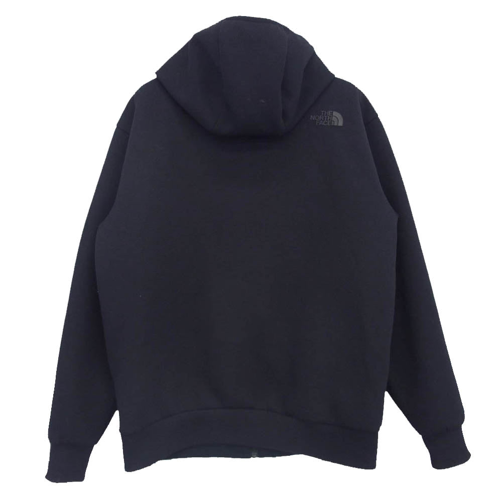 THE NORTH FACE ノースフェイス NT62186 REVERSIBLE TECH AIR HOODIE リバーシブルテックエアーフーディ ジップパーカー ブラック系 L【中古】