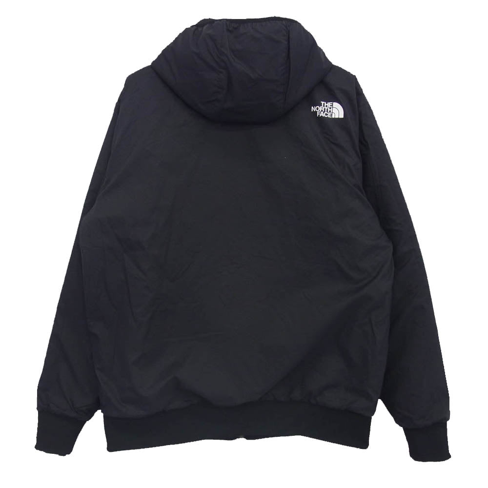 THE NORTH FACE ノースフェイス NT62186 REVERSIBLE TECH AIR HOODIE リバーシブルテックエアーフーディ ジップパーカー ブラック系 L【中古】