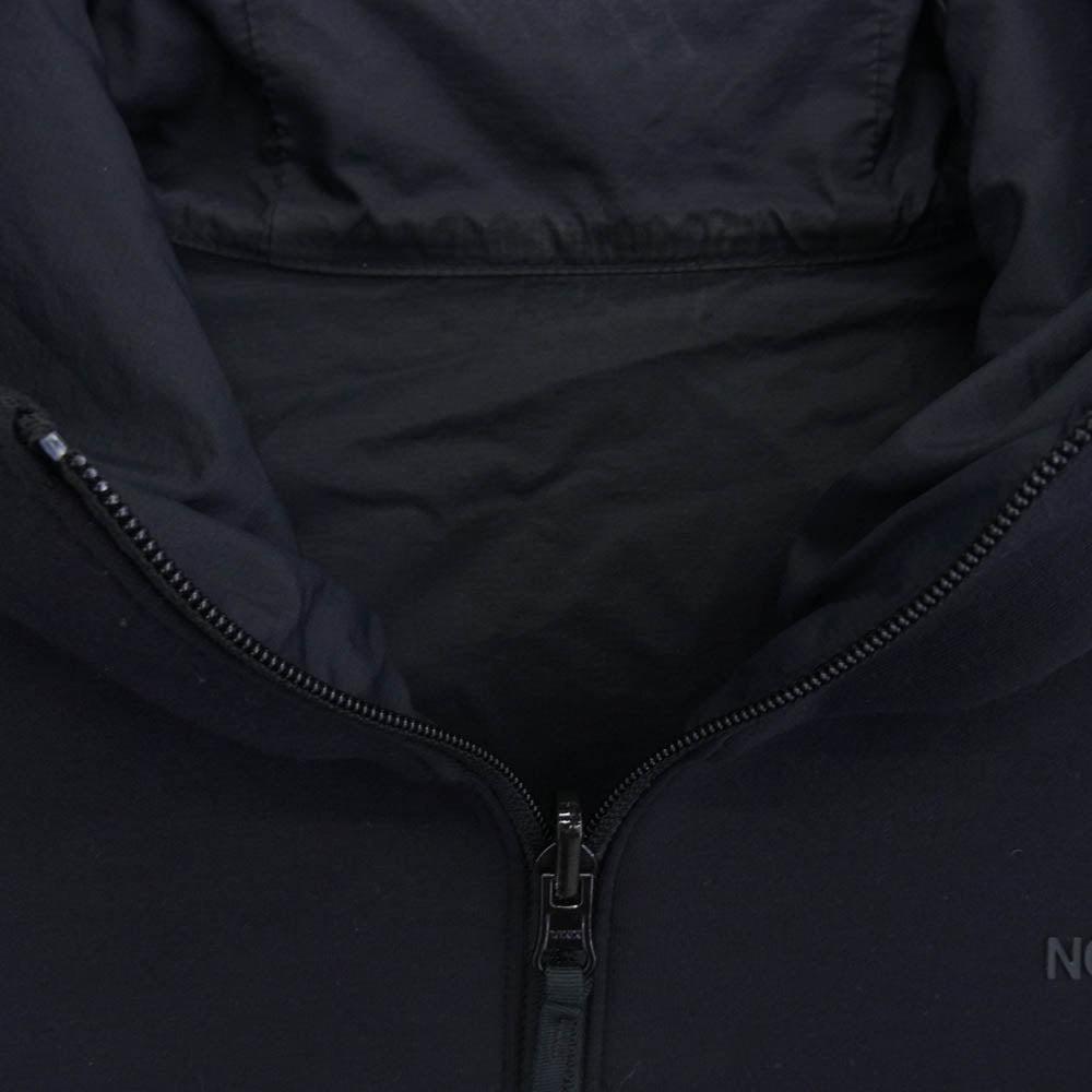 THE NORTH FACE ノースフェイス NT62186 REVERSIBLE TECH AIR HOODIE リバーシブルテックエアーフーディ ジップパーカー ブラック系 L【中古】