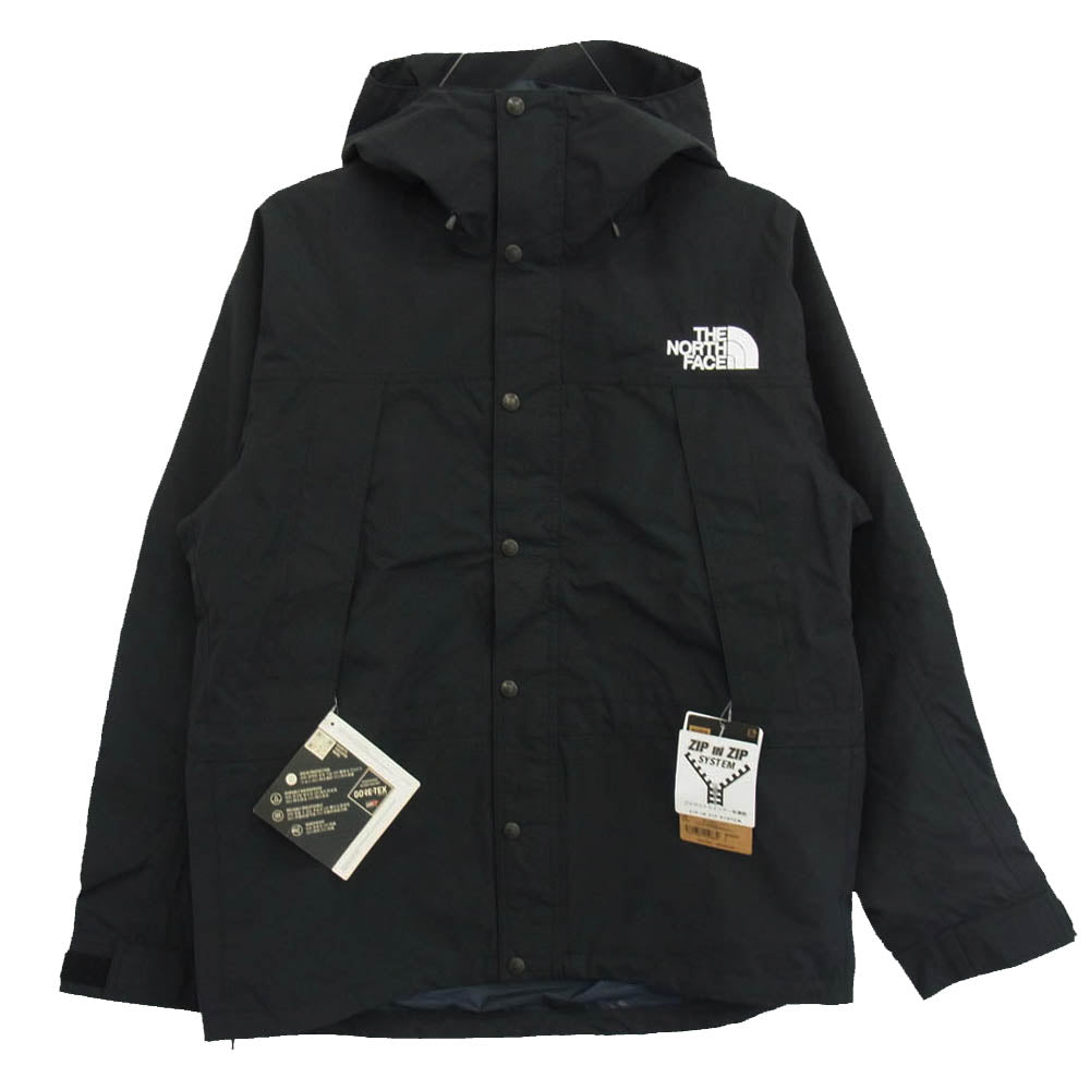 THE NORTH FACE ノースフェイス 25AW NP62550 MOUNTAIN LIGHT JACKET マウンテンライトジャケット ゴアテックス マウンテンパーカー ブラック系 L【極上美品】【中古】