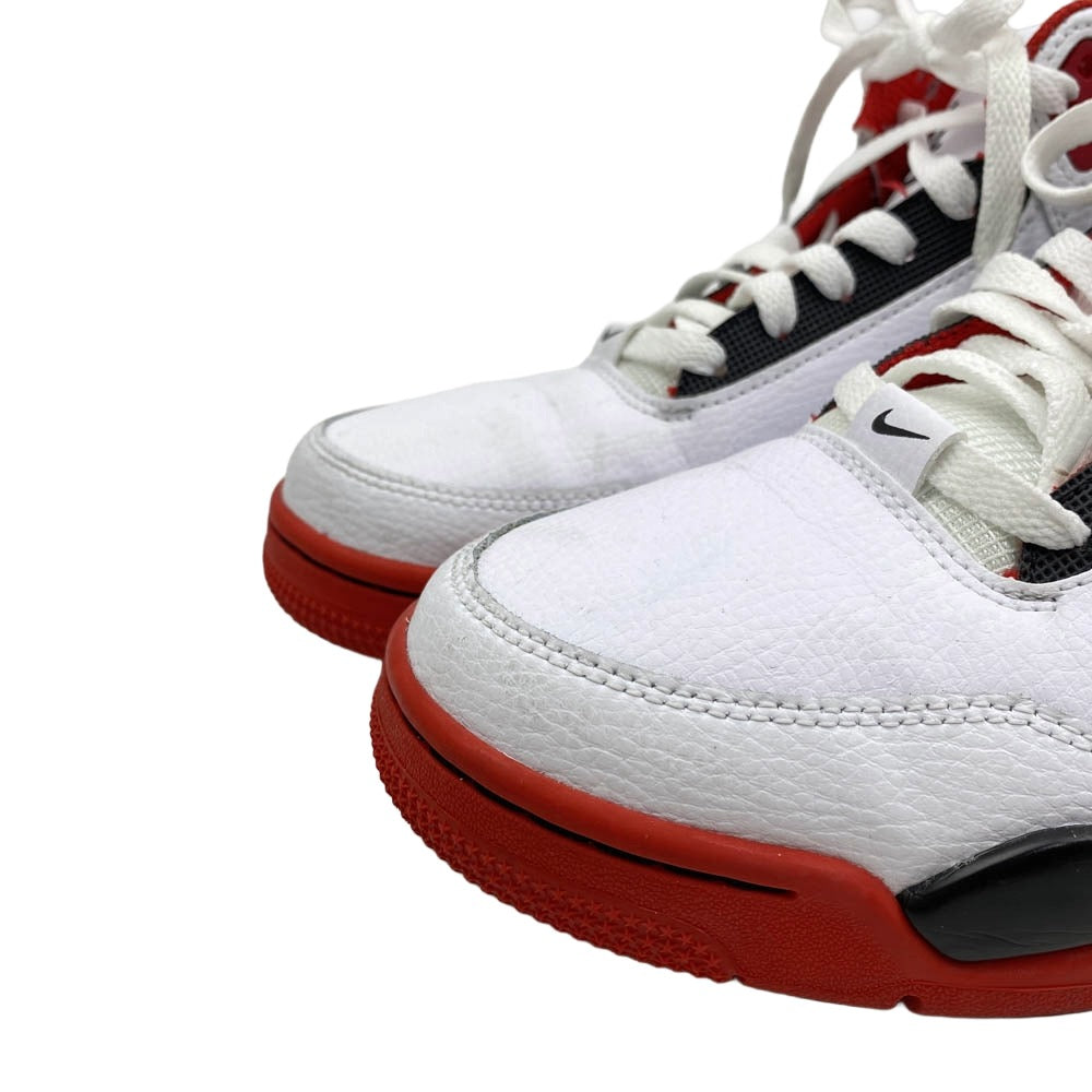 NIKE ナイキ BQ4212-100 Flight Legacy フライト レガシー スニーカー ホワイト系 レッド系 27.5cm【中古】